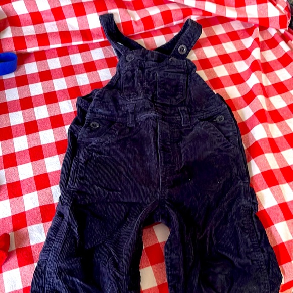 Infant overalls, dark blue - Picture 1 of 3